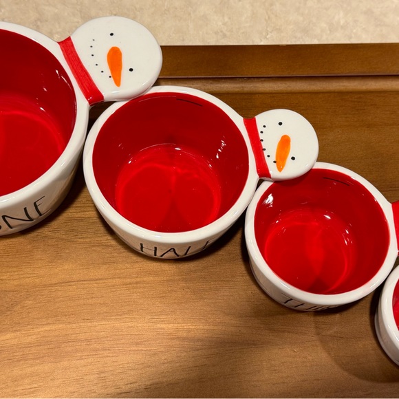 NWT Rae Dunn Snowman Measuring Cups - Picture 6 of 9